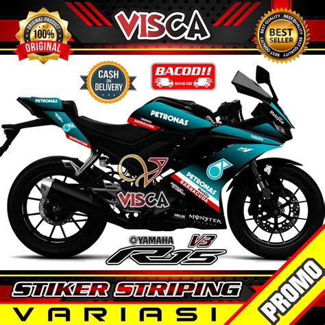 Jual Striping R15 V3 Stiker Sticker Striping Variasi Lis R15 V3