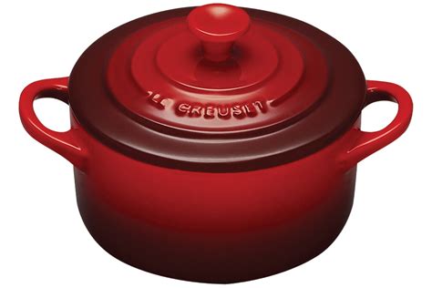 Le Creuset Stoneware Le Creuset Stoneware Mini Round Cocotte Cerise