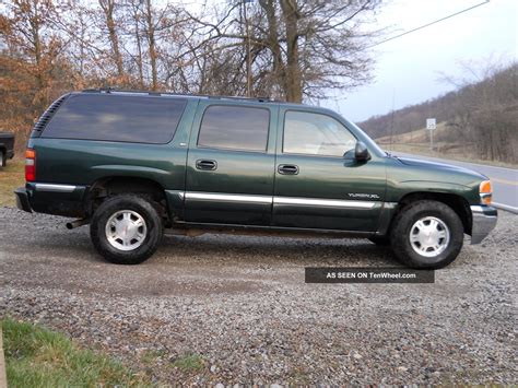 2001 Gmc Yukon Xl 1500 Slt Sport Utility 4 Door 5 3l