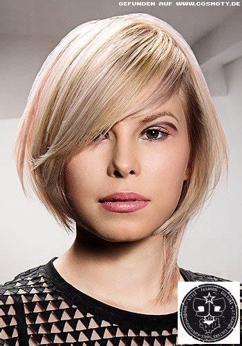 Frisuren Bilder Kinnlanger Asymmetrischer Bob Mit Dezentem