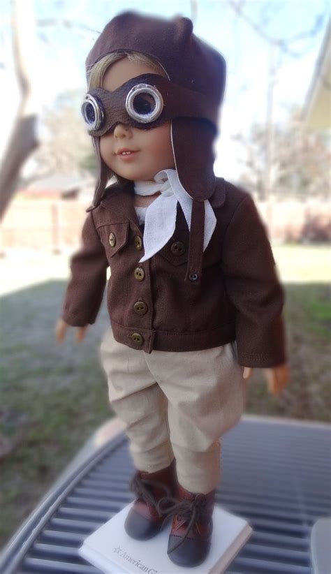 Reserved Listing 18 Doll Amelia Earhart Aviator Outfit For American