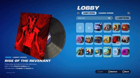 Lobby Music Fortnite Rise Of The Revenant Youtube