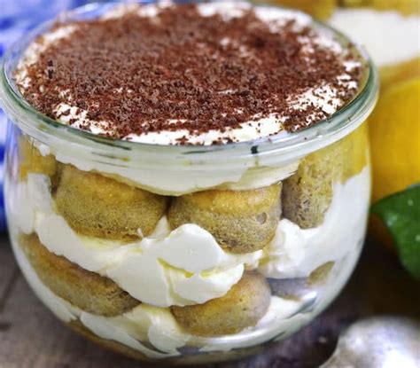 Dolci Freddi Tiramis Estivo Facile Al Limone Senza Caff Ricette In