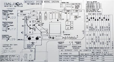 Spa Pack Wiring Diagram