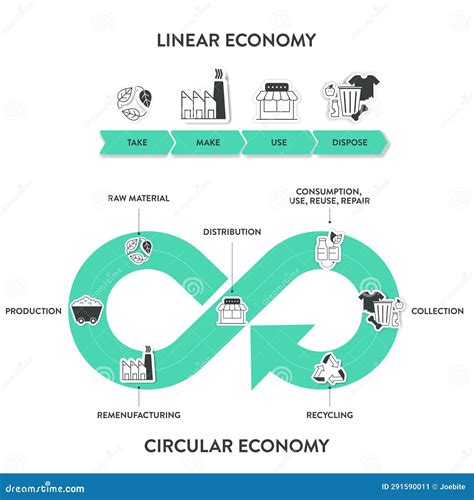 El Diagrama Infogr Fico Vectorial De La Diferencia Entre La Econom A