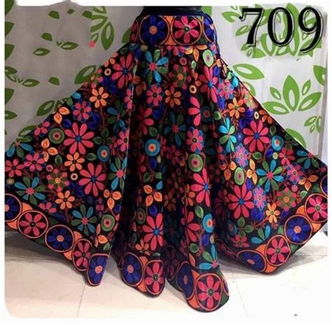 Multicolor Flared Satin Long Digital Printed Skirts At Rs 650 Piece In