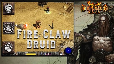 The Fire Claw Werebear Strongest And Weakest Melee Build In The Game Diablo 2 Youtube