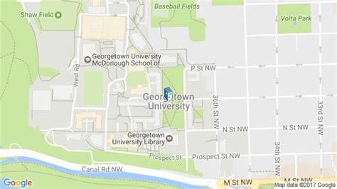 Georgetown University Campus Map