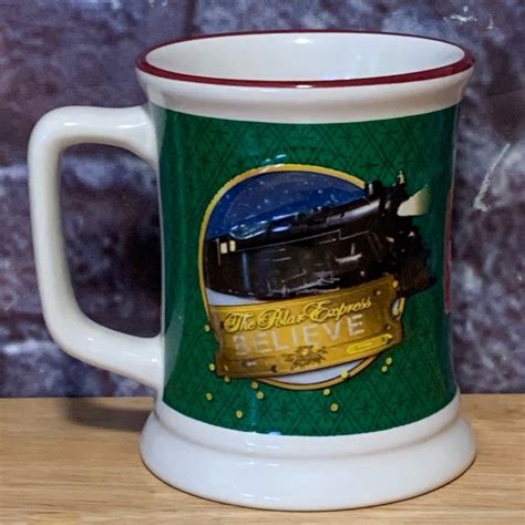 Polar Express Dining The Polar Express Coffee Mug Cup Train Believe Hot Chocolate Cocoa
