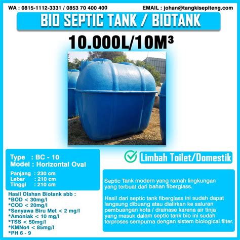 Jual Biotank M Day Liter M Septic Tank Bio Bio Septic