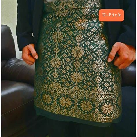 Jual Kain Songket Pria Melayu Songket Cowok Seri Terbaru Songket