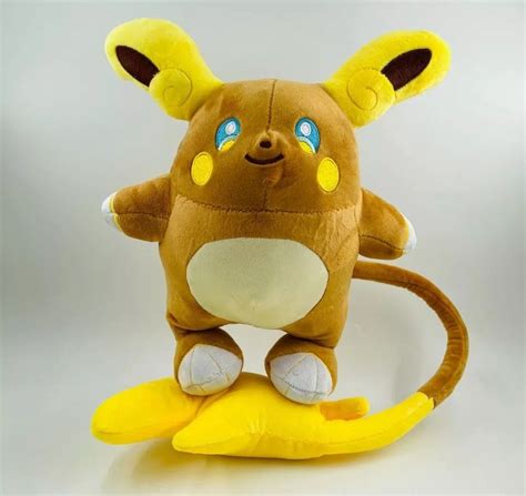 Pokemon Alola Raichu Pl Sch Figur Stofftier Kuscheltier Plush Cm