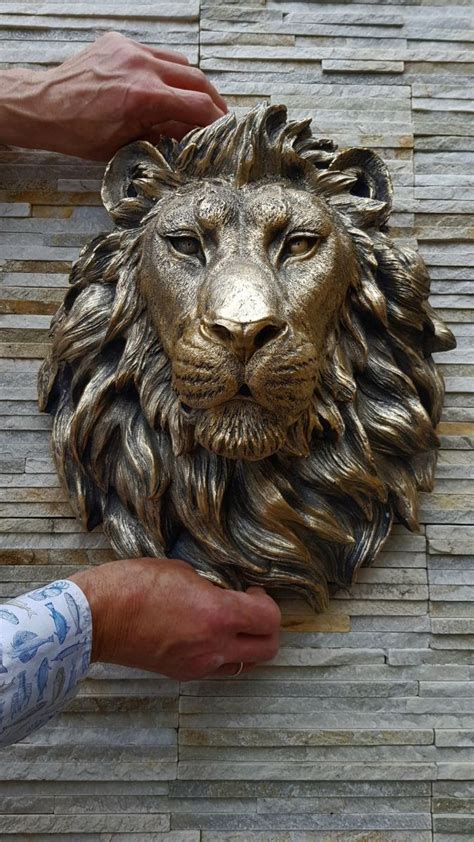 Большой настенный барельеф Льва. Винтаж. Италия. | Antiques, Lion ...
