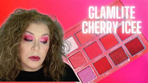 Glamlite Cherry Icee Palette Palette Collection Bingo Makeup