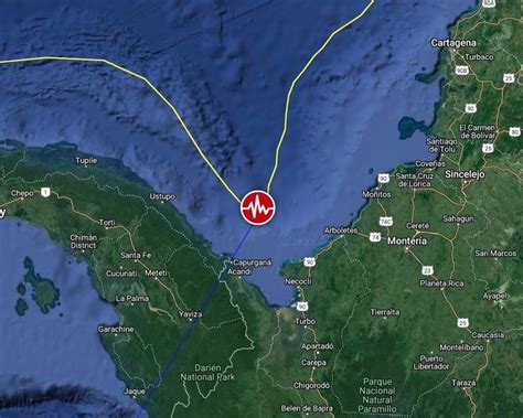 Strong And Shallow M Earthquake Hits Panama Colombia Border Region