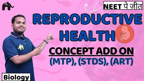 Reproductive Health Class 12 Biology Neet Sexually Transmitted