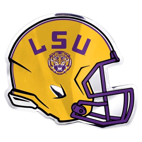 LSU Embossed Helmet Emblem | Fanmats - Sports Licensing Solutions, LLC