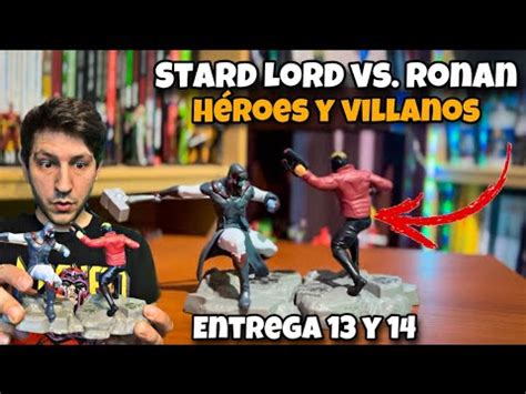 Y SEGUIMOS Héroes y Villanos de Marvel 13 y 14 STARD LORD vs RONAN