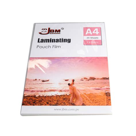 Laminating Pouch Film A Jbm