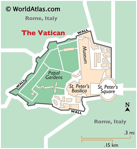 Vatican Maps Facts World Atlas