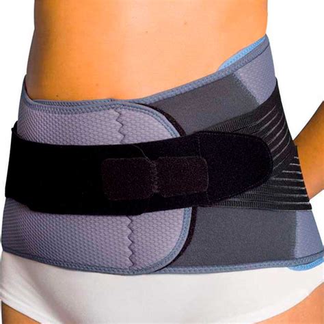 Semi Rigid Breathable Lumbosacral Back Support Belt Ref OST255