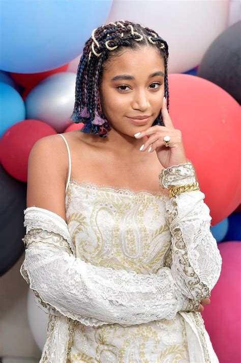 Amandla Stenberg Hosts A Dinner In Celebration Of David Yurmans Pinky