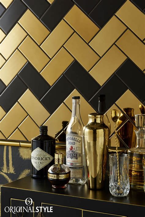 Original Style Tiles To Inspire Gold Tile Style Tile Luxe Interiors