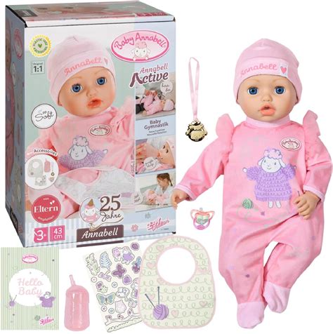 Ba Annabell Baby Annabell Zapf Creation Interactive Annabell India Ubuy