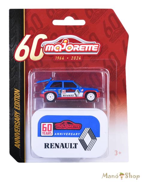 Majorette 60 Years Anniversary Edition Deluxe Renault 5