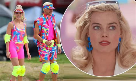 Margot Robbie Felt Self Conscious While Shooting Barbie Rollerblading