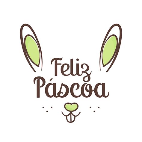 Premium Vector Happy Easter Vector Card Brazil