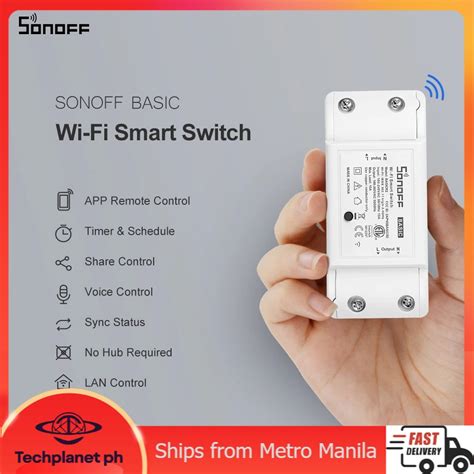 Sonoff Basic R2 10A Smart WiFi Wireless Light Switch Universal DIY