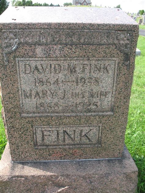 Mary Jane Klingensmith Fink M Morial Find A Grave