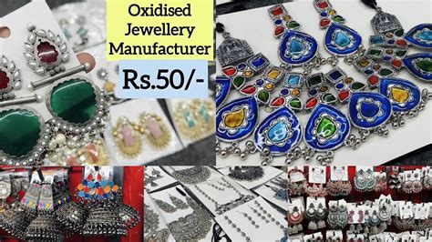 50 Oxidised Necklace Oxidised Jewellery Wholesale Market In Delhi