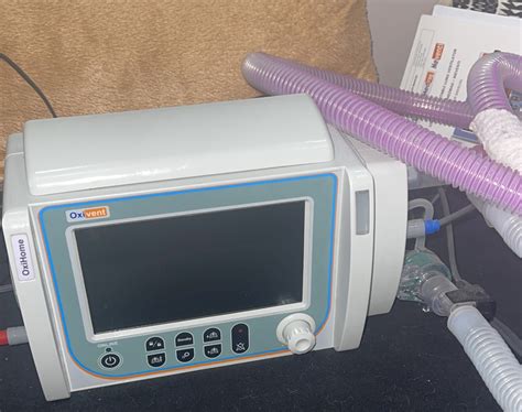 Secondhand Oxivent Oxi Plus Home Mechanical Ventilator Medbidding