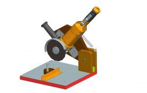 How to make a Angle Grinder Stand — Free DIY plans and 3D model