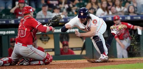 After Angels Catcher Jonathan Lucroy Suffers Violent Collision Mlb