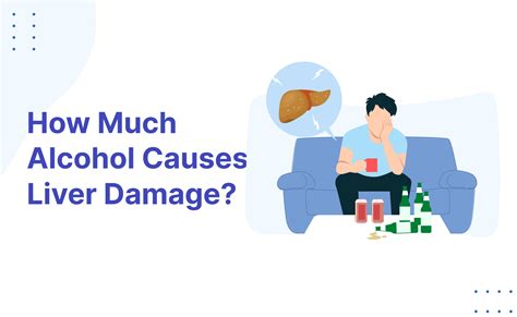 How Much Alcohol Causes Liver Damage?