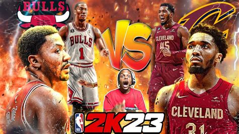 NBA 2K23 DONOVAN MITCHELL VS PRIME DERRICK ROSE YouTube