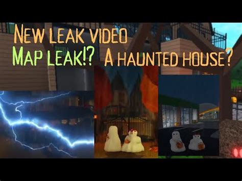 New Leak From Bloxburg Map Leak A Haunted House On The Map