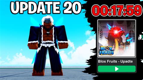 Blox Fruits Update 20 Release Date Finally Youtube