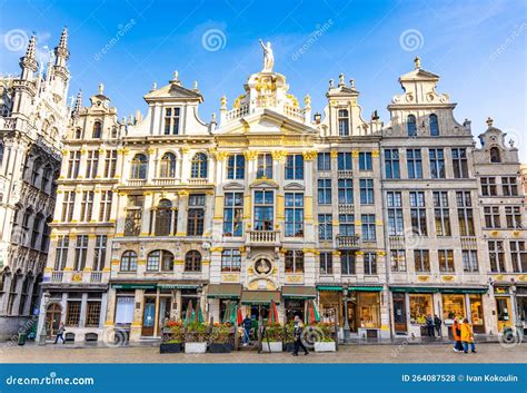 Maison Grand Place Situated On Grote Markt Square In Brussels Belgium