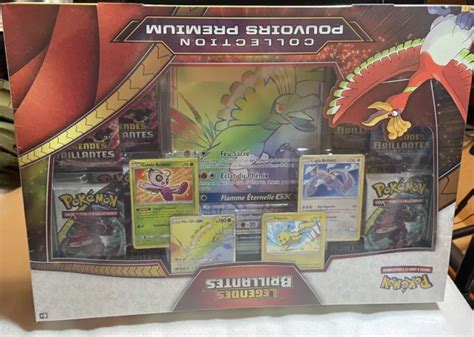 POKÉMON SL03 5 COFFRET Ho Oh GX Vide Légendes Brillantes Collection