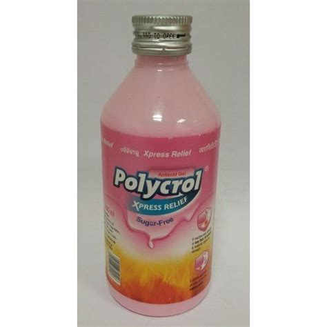 Polycrol Xpress Relief Syrup At 100 Bottle Stomach Care Medicine In