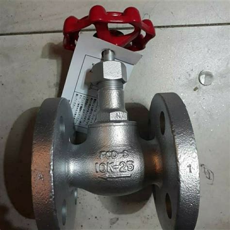 Jual Globe Valve Kitz JIS 10K Cast Iron Flange 2 Inch DN 50 Di Lapak