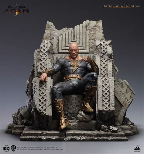 Black Adam On Throne 14 Statue By Queen Studios Rdccinematic