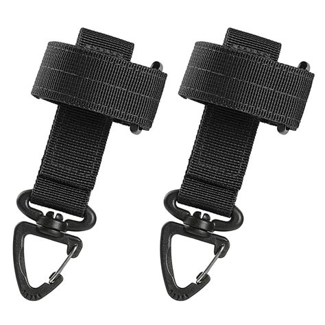 Cdemiy Glove Clips 2 Pcs Glove Holder Adjustable Velcro