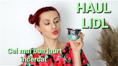 HAUL Lidl Cumpărături alimentare YouTube