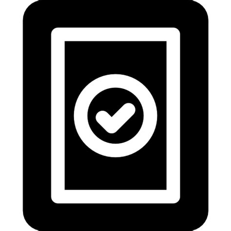 Tablet Basic Rounded Filled icon