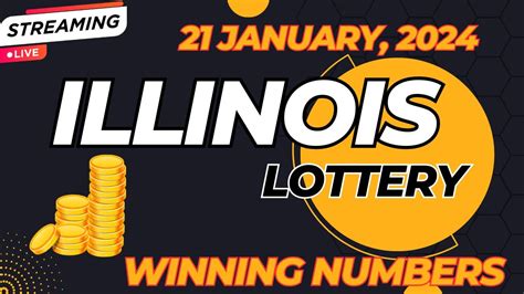 Illinois Evening Lottery Results For 21 Jan 2024 Pick 3 Pick 4